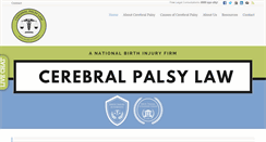 Desktop Screenshot of michigancerebralpalsyattorneys.com