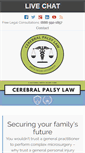 Mobile Screenshot of michigancerebralpalsyattorneys.com